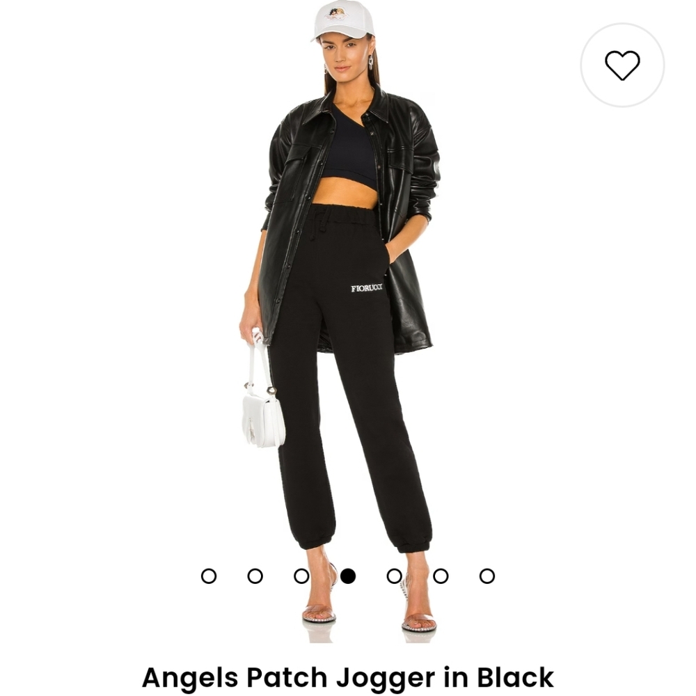 Fiorucci angel patch joggers